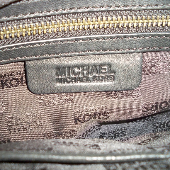 MICHAEL KORS Small Black Sequined Evening Shoulder - Picture 7 of 7